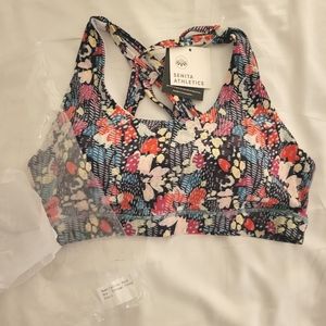 Senita Athletics Lattice Back Sports Bra